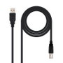 Nanocable Cable USB 2.0 Impresora A-B Macho 1.8m Negro